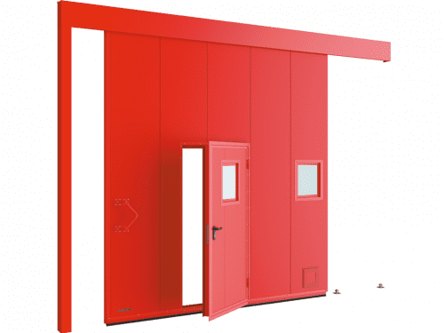 Купить Откатные противопожарные ворота DoorHan с пределом огнестойкости EI60, EI90 по низкой цене