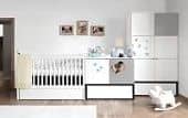 Купить Комод VOX Young users BABY с 2 дверцами и полками, со столиком для пеленания по низкой цене