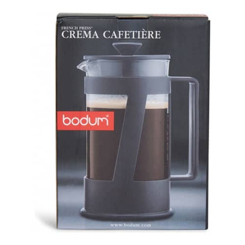 Купить Кофейник френч-пресс BODUM Crema, 0.5л, цвет черный по низкой цене