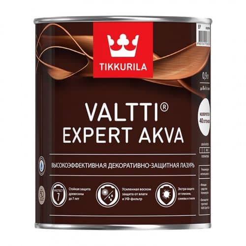 Купить Антисептик Tikkurila Valtti Expert Akva рябина 0,9 л по низкой цене