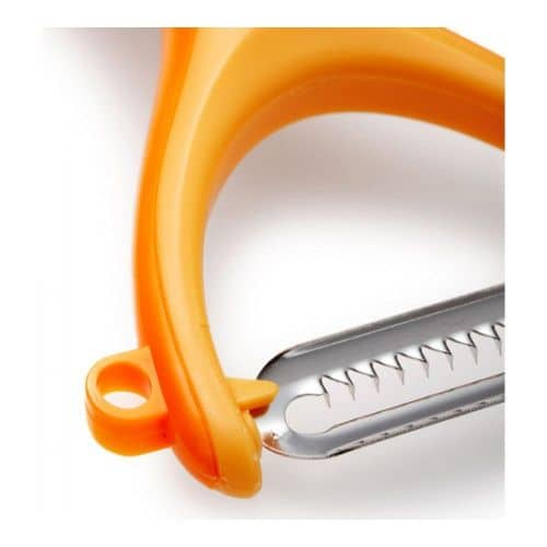 Купить Овощечистка Zyliss для нарезки соломки, оранжевая по низкой цене