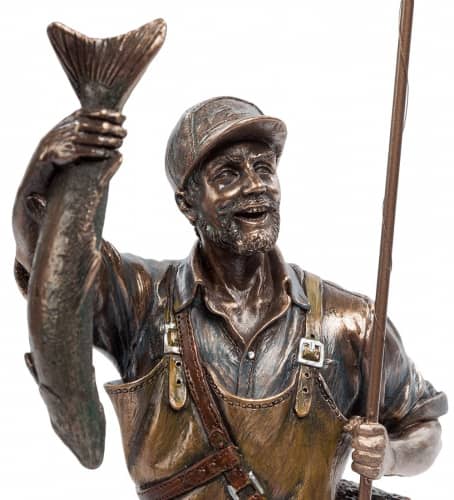 Купить Статуэтка Veronese Рыболов WS-435 по низкой цене