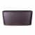 Купить Кашпо Lechuza Delta 20 Complete espresso metallic 40x15x18 см по низкой цене