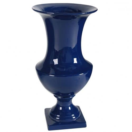 Купить Ваза Evergreen BLUE декоративная 38 см по низкой цене