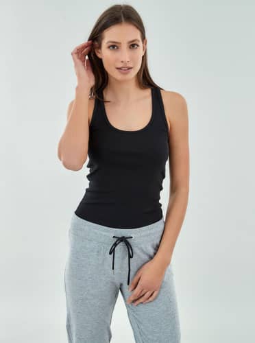 Купить Топ Piazza Italia черный по низкой цене