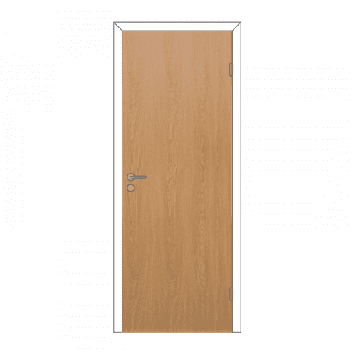 Купить Дверное полотно Olovi, 3D, глухое, дуб, с притвором, 925х40х2040 мм по низкой цене