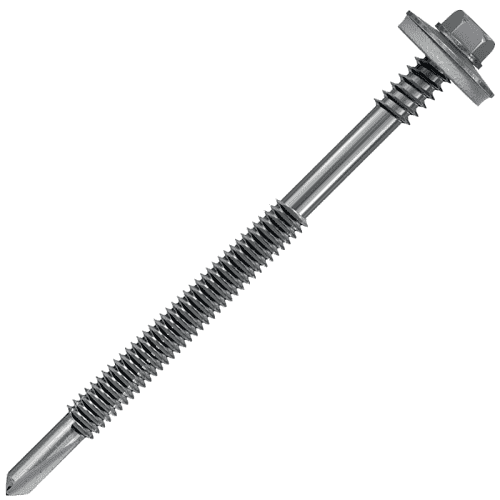 Купить Шуруп HSP-R-S19 для сэндвич-панелей, 5,5/6,3х150 мм, 100 шт. по низкой цене