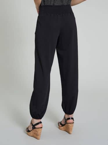 Купить Брюки Piazza Italia широкие, чёрные по низкой цене