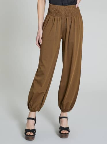 Купить Брюки Piazza Italia оливковые по низкой цене