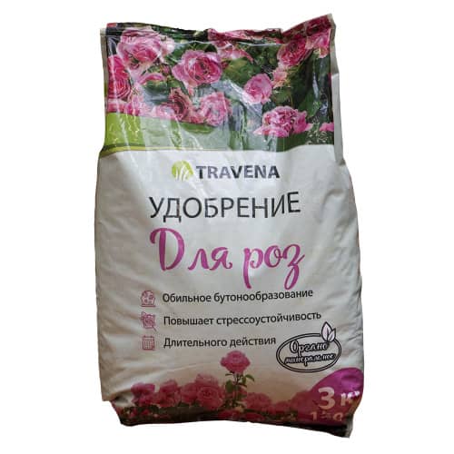 Купить Удобрение органоминеральное для Роз TRAVENA 3 кг по низкой цене