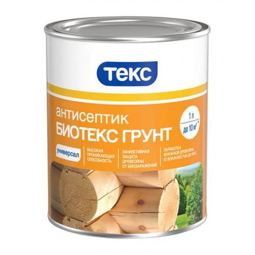 Купить Антисептик ТЕКС Биотекс Универсал грунт 1 л по низкой цене