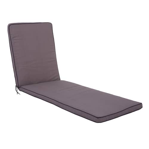 Купить Подушка на шезлонг SALAMANKA 190x60x6 см коричневая по низкой цене