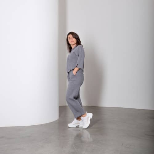 Купить Костюм Lara FF06223ABSU серый по низкой цене