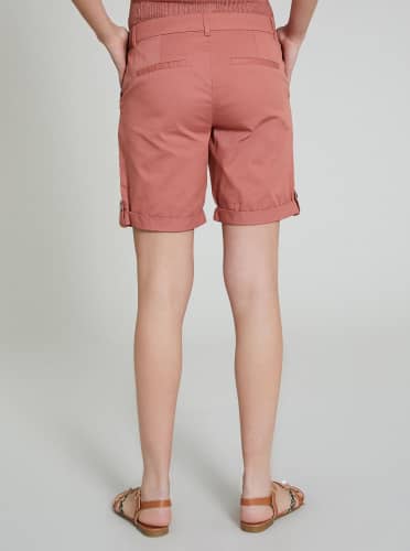 Купить Шорты-бермуды Piazza Italia цвет грязно-розовый по низкой цене