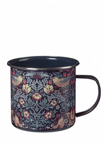 Купить Кружка эмалированная «Земляничная» Strawberry Thief by William Morris Briers по низкой цене