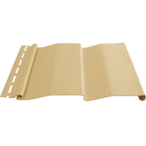 Купить Сайдинг Tecos Ardennes Корабельный брус Ваниль, виниловый, 3660х230 мм для наружной отделки дома по низкой цене