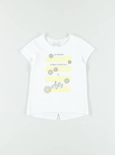 Купить Футболка Piazza Italia, белая по низкой цене