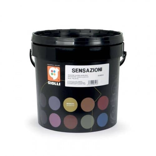 Купить Краска GIOLLI Sensazione декоративная перламутровая, голубой, 0,75 л по низкой цене