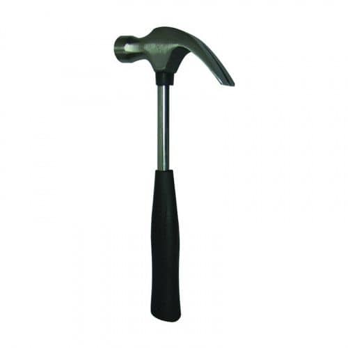 Купить Молоток-гвоздодер Biber Премиум с металлической ручкой, 0,6 кг по низкой цене