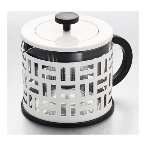 Купить Чайник Bodum Eileen заварочный с прессом, белый, 1,5 л по низкой цене
