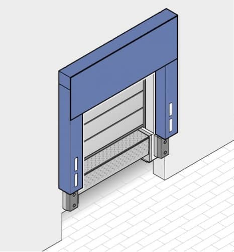 Купить Надувной герметизатор ворот Hörmann DAK 3 по низкой цене