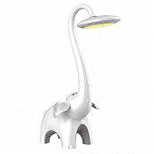 Купить Лампа Artstyle TL-350W Слоненок Jambo настольная белый по низкой цене
