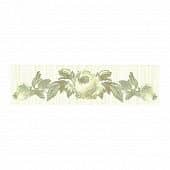 Купить Бордюр La Favola Гобелен B оливковый, 250x8x65 мм по низкой цене