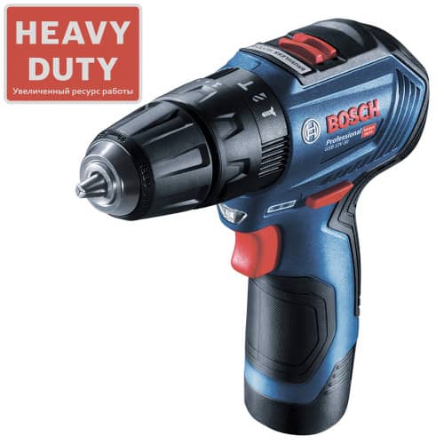 Купить Шуруповерт аккумуляторный ударный бесщеточный BOSCH Professional GSB 12V-30, 2x2,0 Ач Li-Ion 12 В по низкой цене