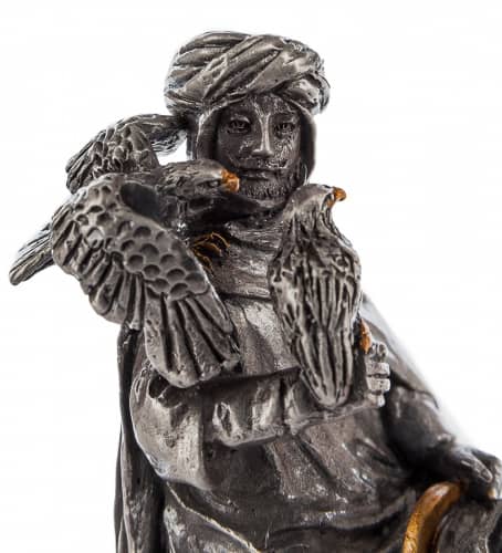 Купить Статуэтка Veronese Охотник-воин с соколом WS-824 по низкой цене