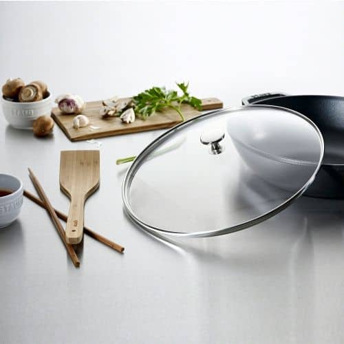 Купить Вок STAUB с крышкой, диаметр 30 см по низкой цене