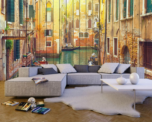 Панель стеновая Дом Корлеоне Венеция, сосна