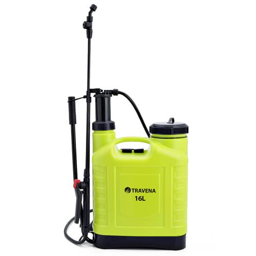Купить Опрыскиватель TRAVENA ранцевый рычажный 16 л по низкой цене