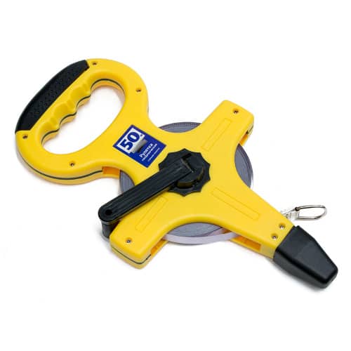 Купить Рулетка геодезическая 50 м стальное полотно по низкой цене