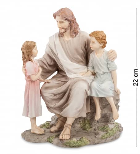 Купить Статуэтка Veronese Проповедь Иисуса WS-505 по низкой цене