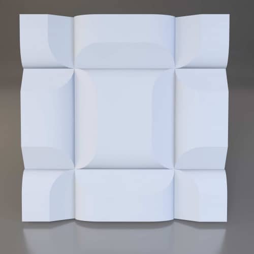 3D панель стеновая Relieffo Soft 038 из пенополиуретана 600x600x30 мм