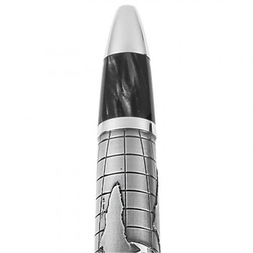 Купить Ручка Montegrappa Ernest Hemingway Traveller silver шариковая по низкой цене