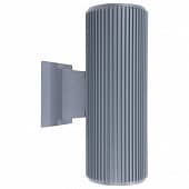 Купить Светильник Elektrostandard 1403 Techno Е27 2х60 Вт серый садово-парковый по низкой цене