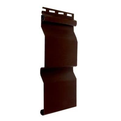 Купить Сайдинг Grand Line Корабельный брус слим D4 Темный дуб, акриловый, 3000 мм для наружной отделки дома по низкой цене