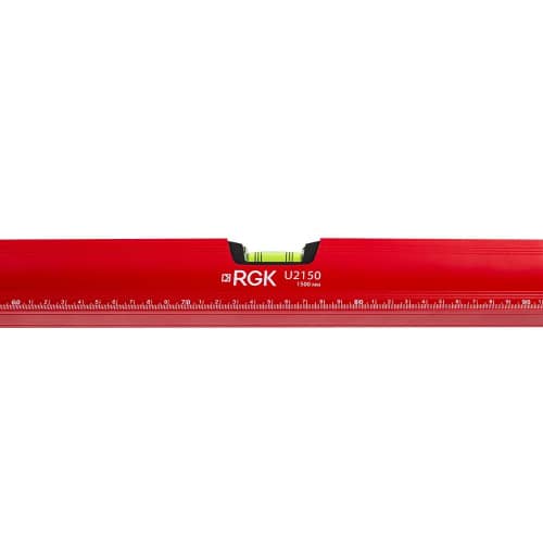 Купить Пузырьковый строительный уровень с магнитом RGK U2150 15 м (150 см) по низкой цене