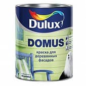 Купить Краска Dulux Domus база BW для деревянных фасадов полуглянцевая 1 л по низкой цене