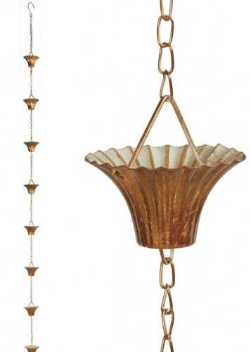 Купить Цепь Esschert Design дождевая, медная по низкой цене