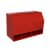 Купить Ящик для песка красный 0.3 м3 1200х500х600 по низкой цене