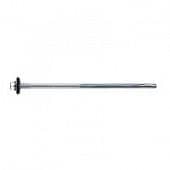 Купить Саморез GREY EPDM с шестигранной головкой и сверловидным наконечником, с шайбой, размер 6,3/5,5х185 мм, D=19 мм по низкой цене