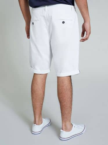 Купить Шорты-бермуды Piazza Italia белые по низкой цене