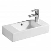 Купить Раковина FLUMEN Oslo 51,5 х 25,5 см прямоугольная с отверстием по низкой цене