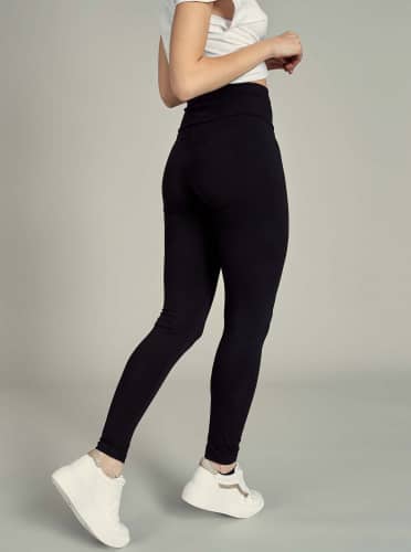 Купить Леггинсы Piazza Italia базовые, черные по низкой цене