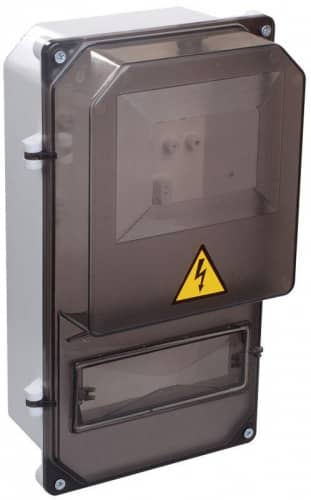 Купить Корпус пластиковый ЩУРн-П 3/8 И IP55 IEK MSP308I-3-55 по низкой цене