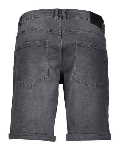 Купить Шорты-бермуды Piazza Italia джинсовые серые по низкой цене
