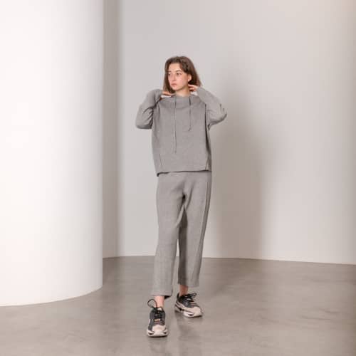 Купить Костюм Lara JS-2001 серый по низкой цене