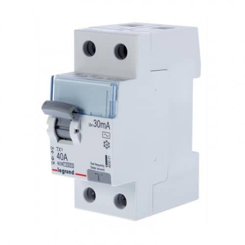 Купить Устройство защитного отключения Legrand TX3 40 А 30 мА 2П (1P+N) по низкой цене